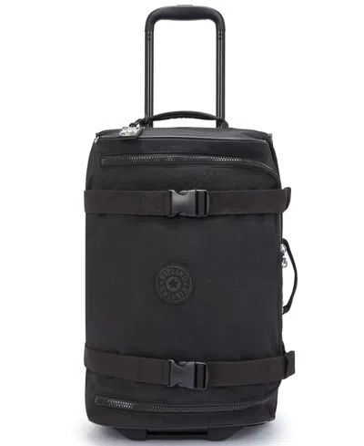 Kipling Aviana Small Carry-on Rolling Luggage In Black Noir