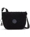 Kipling Ayna Crossbody Bag In Black Fuzz