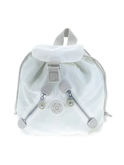 Pre-owned Kipling Backpack In White