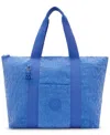 Kipling Beach Art Resort Zipper Tote Bag