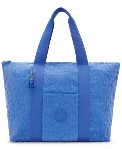 Kipling Beach Art Resort Zipper Tote Bag