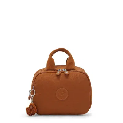 Kipling Beachpalm Small Toiletry Bag In Stylish Mokka
