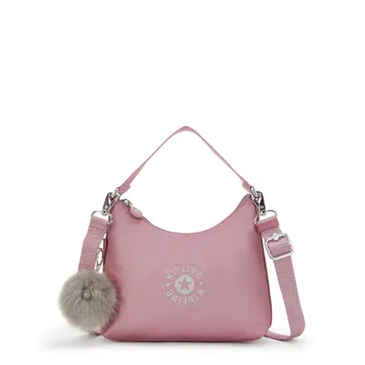 Kipling Bev Shoulder Bag In Pink
