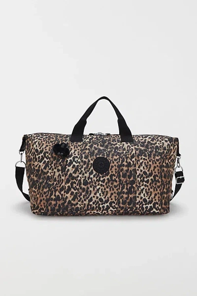 Kipling Bori Printed Duffle Bag In Wild Leopard, Women's At Urban Outfitters In Animal Print