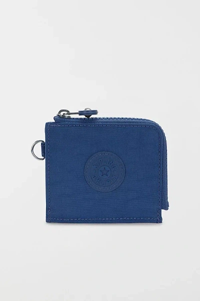 Kipling Card Pal Nylon Wallet In Casual Blue, Women's At Urban Outfitters