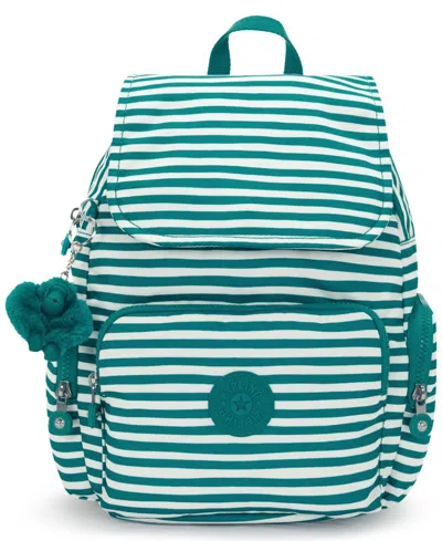 Kipling City Pack Backpack In Parasol Stripes