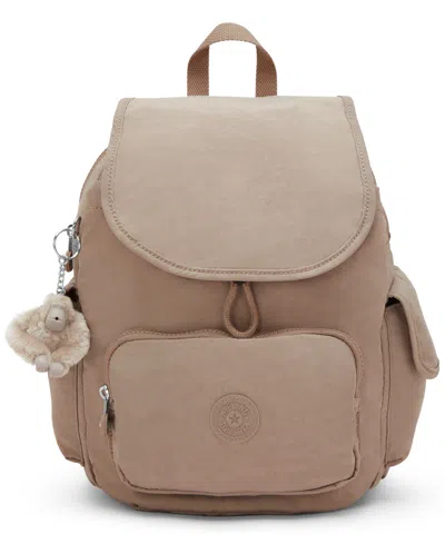 Kipling City Pack Mini Backpack In Tan Beige