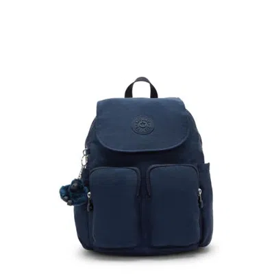 Kipling City Pocket Small Backpack In Blue Bleu 2