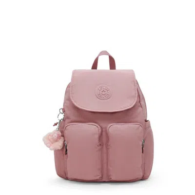 Kipling City Pocket Small Backpack In Smoky Blush