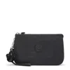 Kipling Creativity Extra Large Wristlet Black Noir In Grey