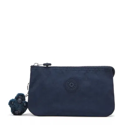 Kipling Creativity Large Pouch Black Noir In Blue