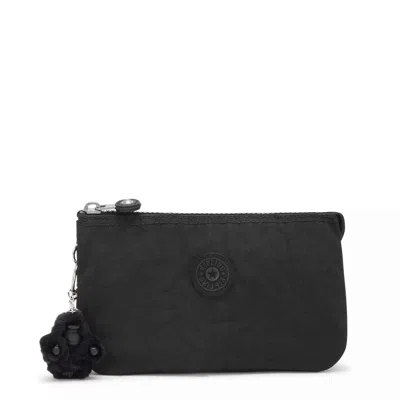 Kipling Creativity Large Pouch Black Noir In Multi