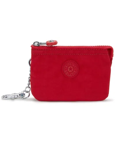Kipling Creativity Little Pouch Bag Charm In Red