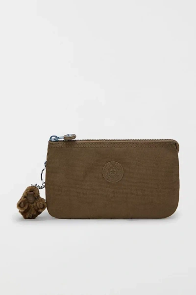 Kipling Creativity Nylon Pouch In Smooth Khaki, Women's At Urban Outfitters