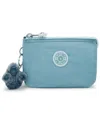 Kipling Creativity Small Pouch With Keychain In Blue