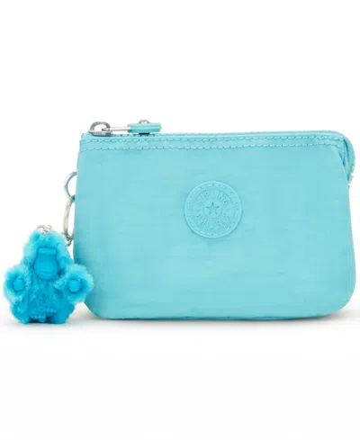 Kipling Creativity Small Pouch With Keychain In Deepstaqua