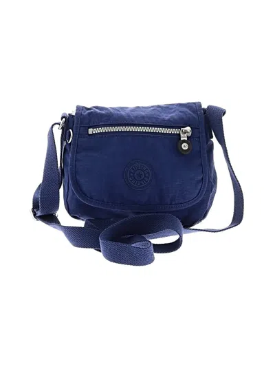 Pre-owned Kipling Crossbody Bag In Blue