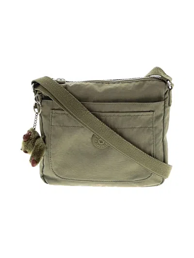 Pre-owned Kipling Crossbody Bag In Green