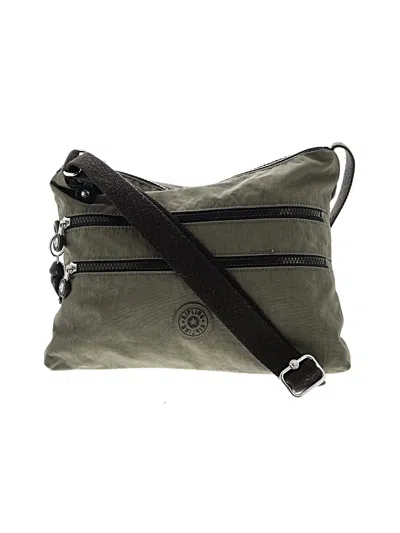 Pre-owned Kipling Crossbody Bag In Green