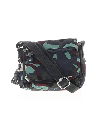 Pre-owned Kipling Crossbody Bag In Green