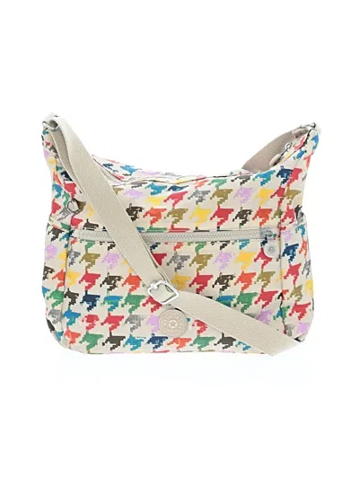 Pre-owned Kipling Crossbody Bag In White