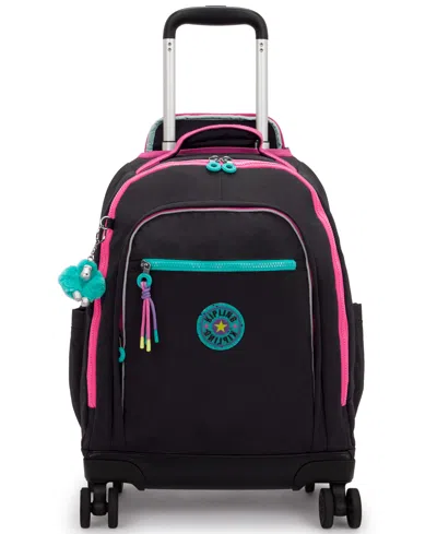 Kipling Darcey Large Rolling Luggage In Black