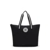 Kipling Davian Packable Tote Bag In Black