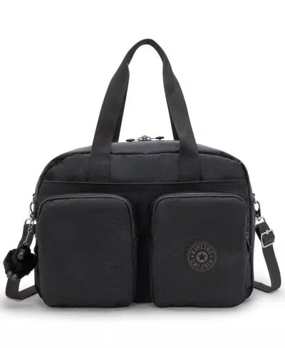 Kipling Defea Extra Large Weekender Duffle Bag In Black Noir