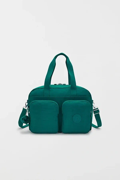 Kipling Defea Extra Large Weekender Duffle Bag In Outspoken Green, Women's At Urban Outfitters In Red
