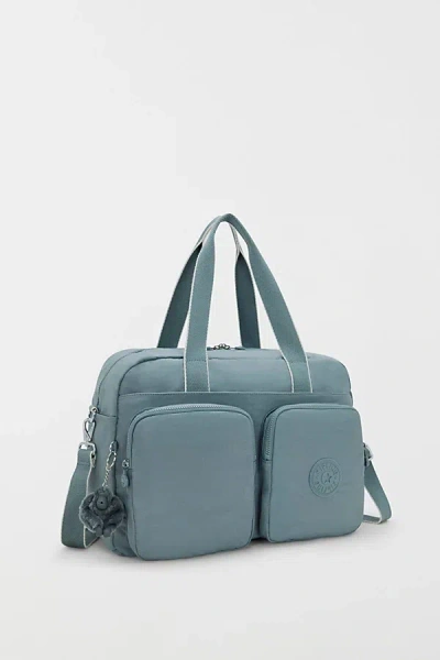 Kipling Defea Xl Cargo Nylon Weekender Duffle Bag In Grey, Women's At Urban Outfitters