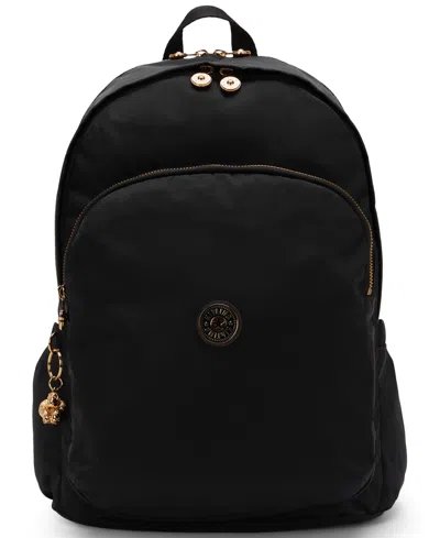 Kipling Delia Medium Convertible Backpack In Blush Gold Blck