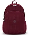 Kipling Delia Medium Laptop Backpack In Red
