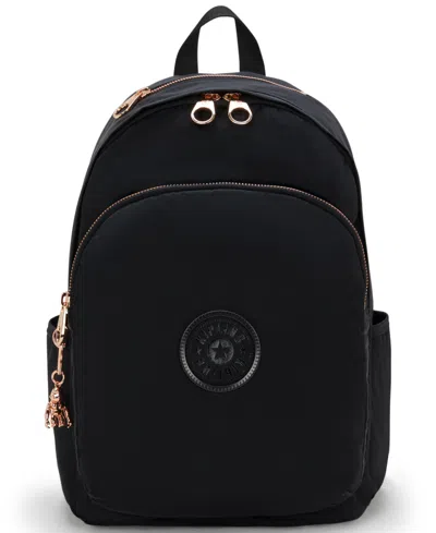 Kipling Delia Small Backpack In Black Rose