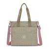 Kipling Deval Printed Tote Bag In Multi