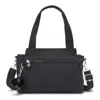 Kipling Elysia Shoulder Bag Black Noir In Black