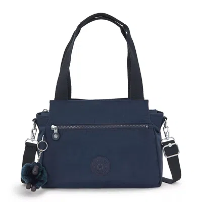 Kipling Elysia Shoulder Bag Black Noir In Blue