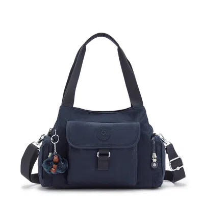 Kipling Felix Large Handbag In Blue