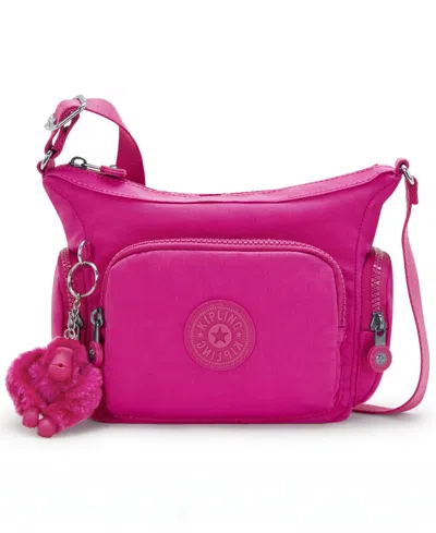 Kipling Gabbie Mini Crossbody Bag In Glowing Fuschia