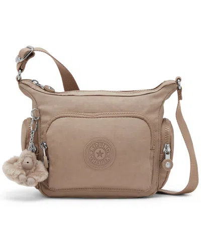 Kipling Gabbie Mini Crossbody Bag In Tan Beige