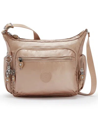 Kipling Gabbie Small Shoulder Bag In Metallic Glow