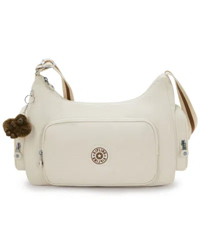 Kipling Gabbina Large Crossbody Bag In Sand