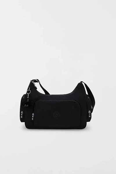 Kipling Gabbina Nylon Crossbody Bag In Black Noir, Women's At Urban Outfitters