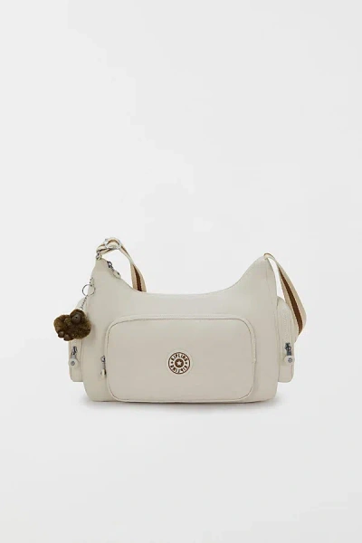 Kipling Gabbina Nylon Crossbody Bag In Soft Sand, Women's At Urban Outfitters
