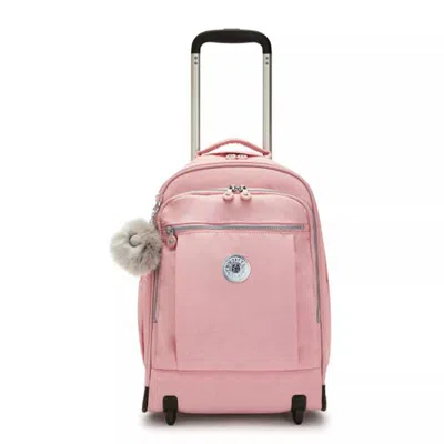Kipling Gaze Large Rolling Backpack In Bridal Rose