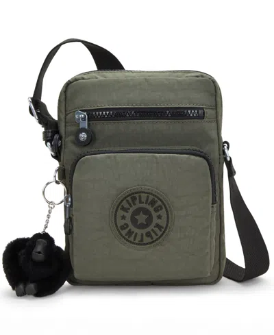 Kipling Gunne Medium Crossbody Bag In Green Moss