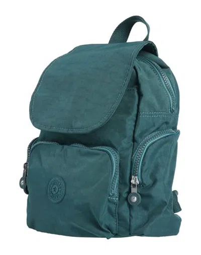 Kipling Handbags - Backpacks In Emerald Green