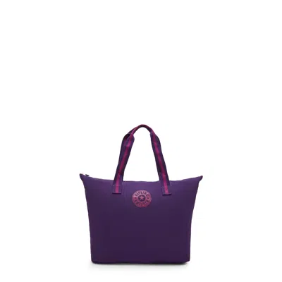 Kipling Honest Packable Duffle Bag In Purple