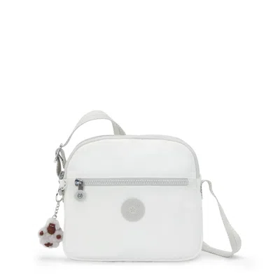 Kipling Keefe Crossbody Bag In White