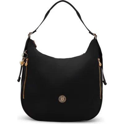 Kipling Khloe Shoulder Bag In Blush Gold Black