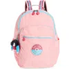 Kipling Kids' Seoul Backpack In Pink